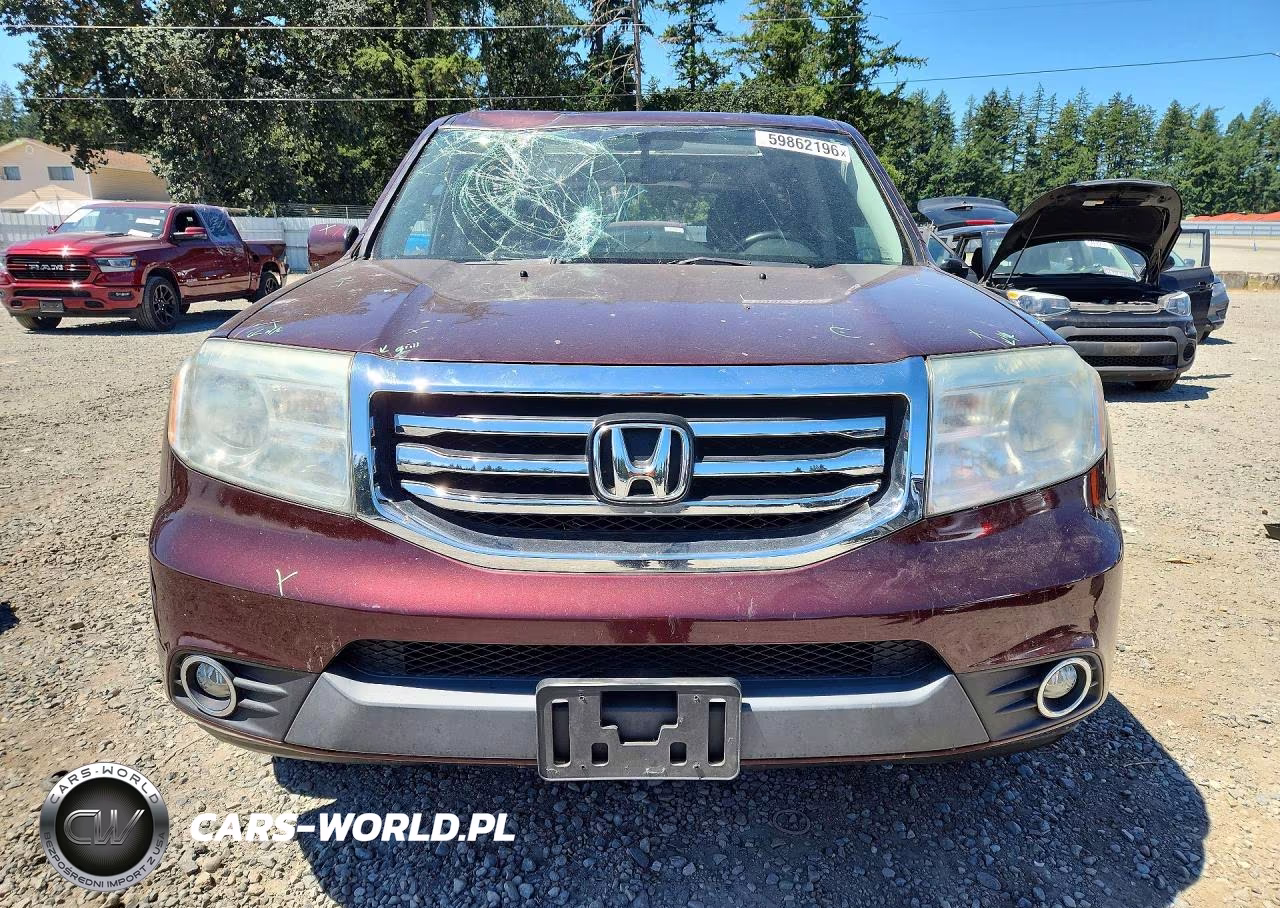 2015 Honda Pilot Exln VIN:5FNYF4H78FB043831 - 5