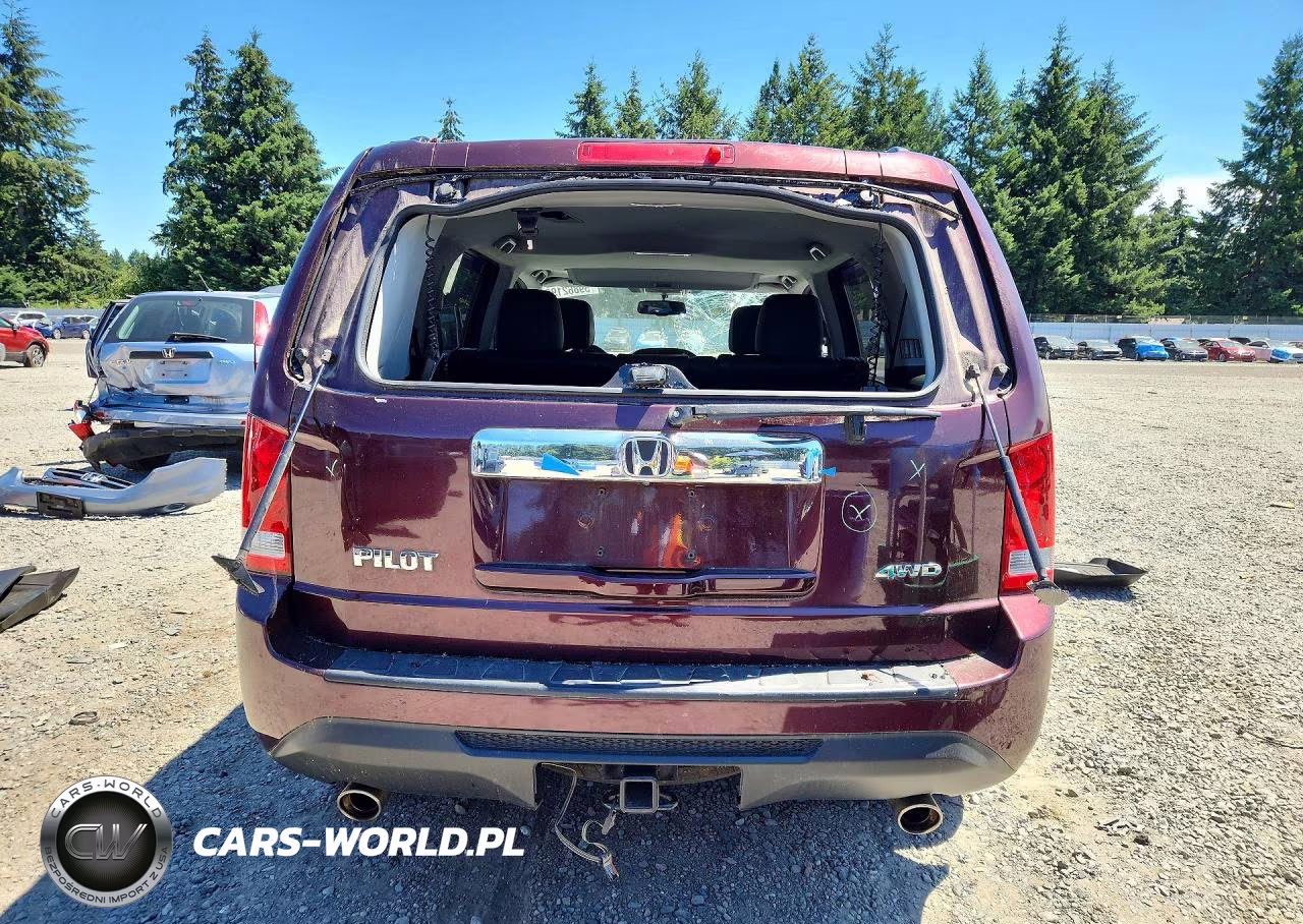 2015 Honda Pilot Exln VIN:5FNYF4H78FB043831 - 6