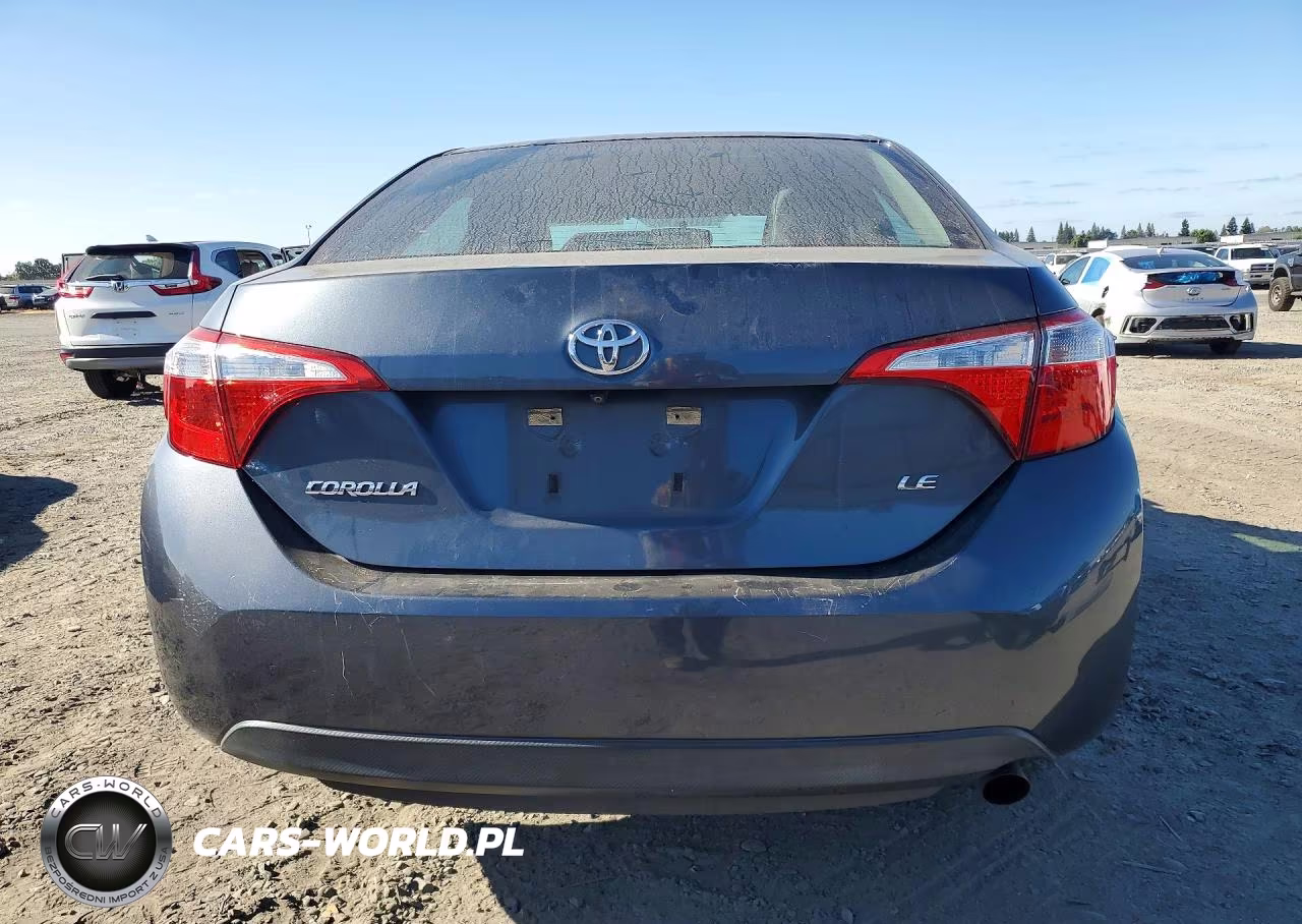 2016 Toyota Corolla Le Plus VIN:5YFBURHE6GP514291 - 6
