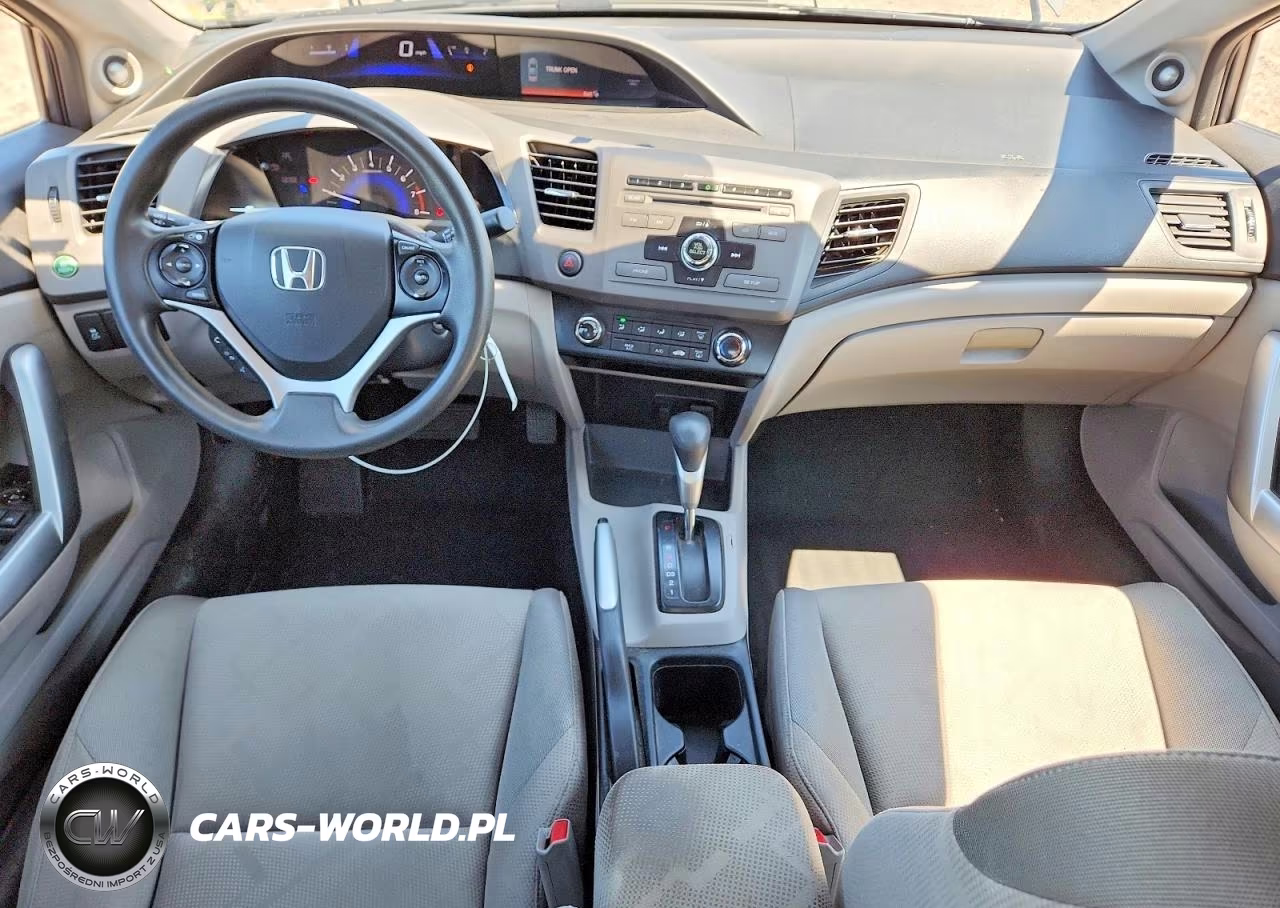2012 Honda Civic Ex VIN:2HGFG3B88CH516456 - 8