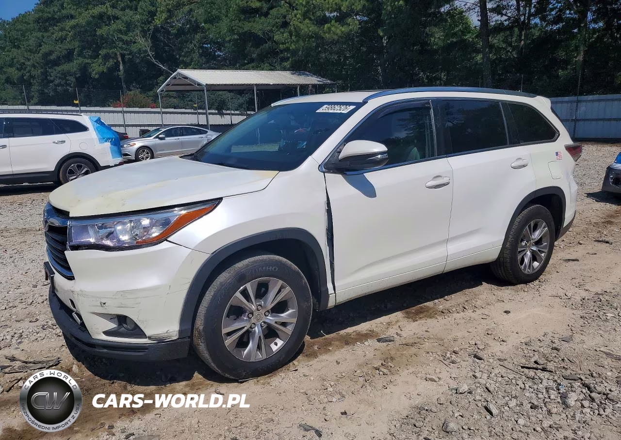 2015 Toyota Highlander Xle – zdjęcie 1 z 13