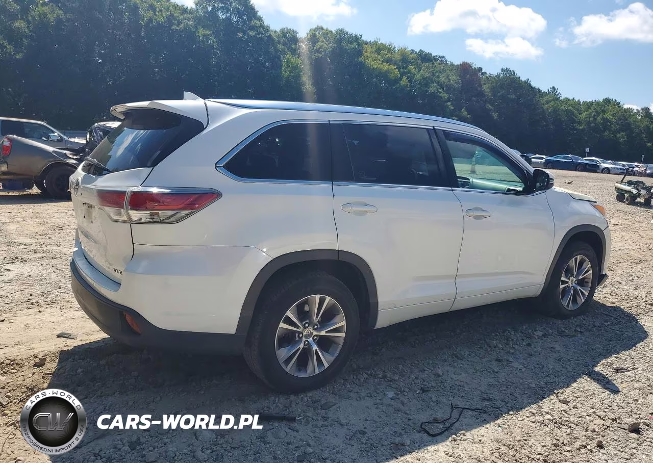 2015 Toyota Highlander Xle VIN:5TDKKRFH8FS103774 - 3