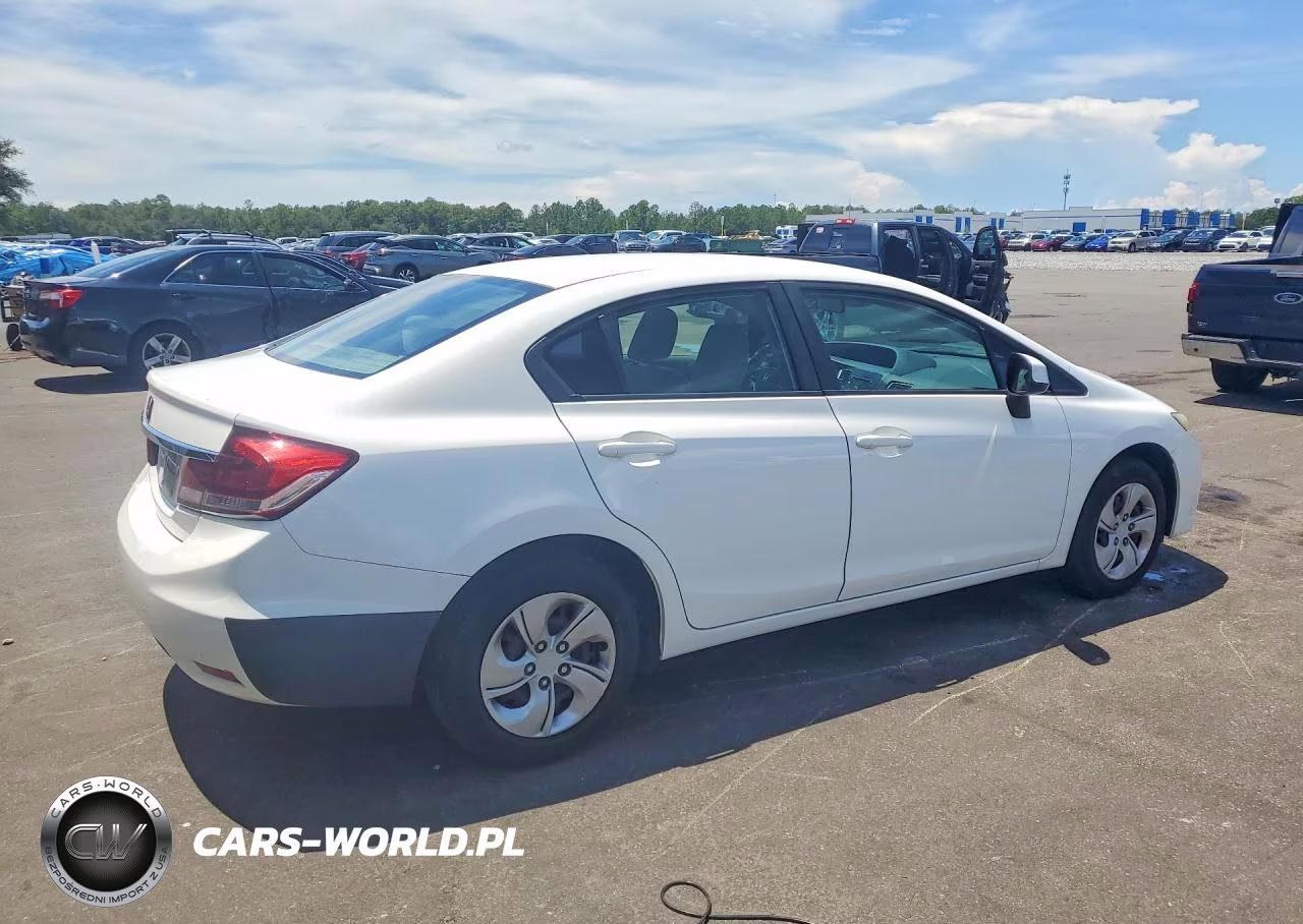 2013 Honda Civic Lx VIN:19XFB2F50DE048999 - 3