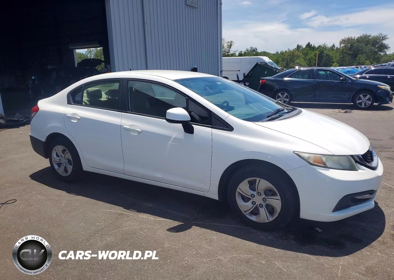 2013 Honda Civic Lx VIN:19XFB2F50DE048999 - 4
