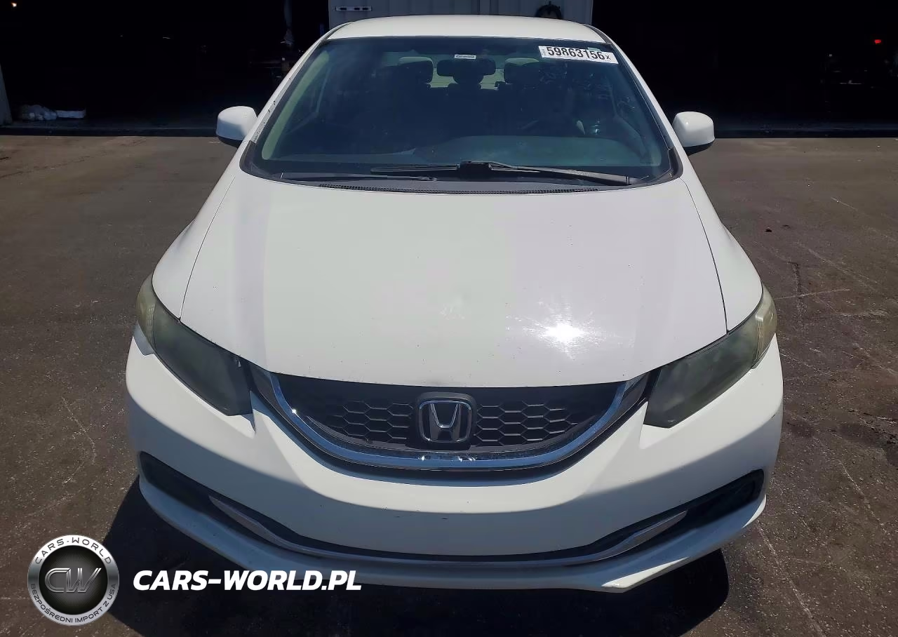 2013 Honda Civic Lx VIN:19XFB2F50DE048999 - 5