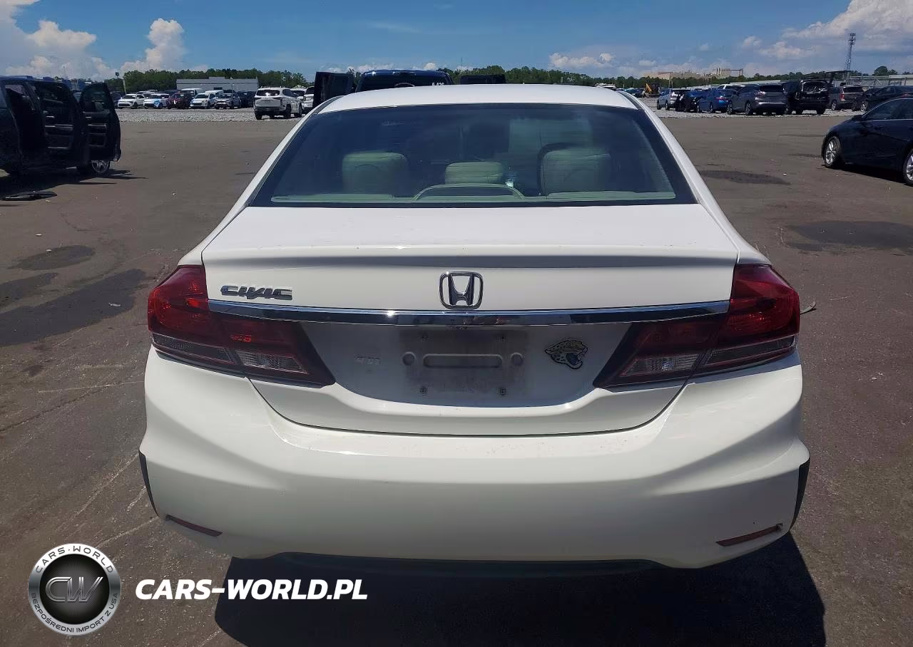 2013 Honda Civic Lx VIN:19XFB2F50DE048999 - 6