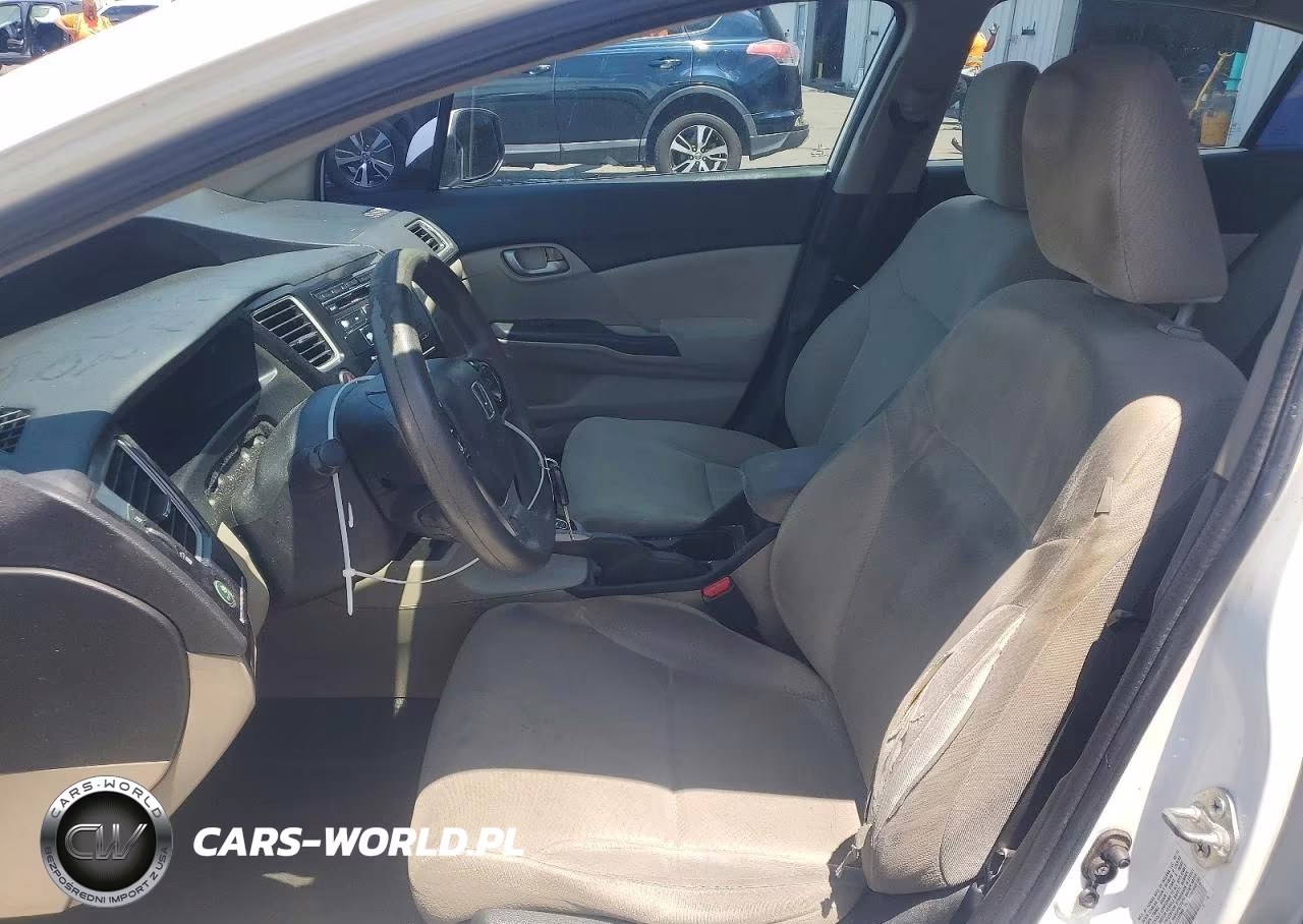 2013 Honda Civic Lx VIN:19XFB2F50DE048999 - 7