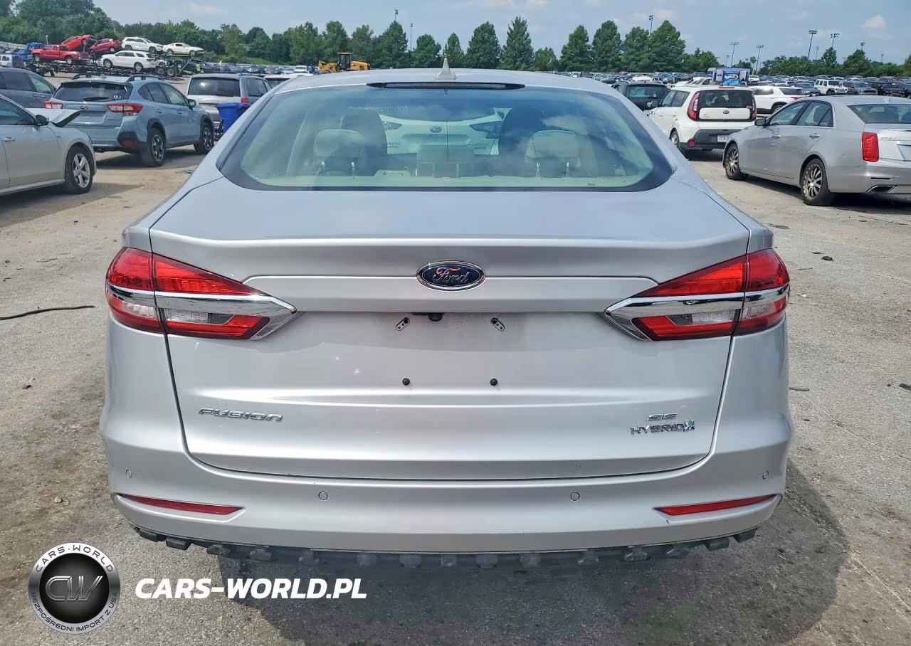 2019 Ford Fusion Se VIN:3FA6P0LU8KR272342 - 6
