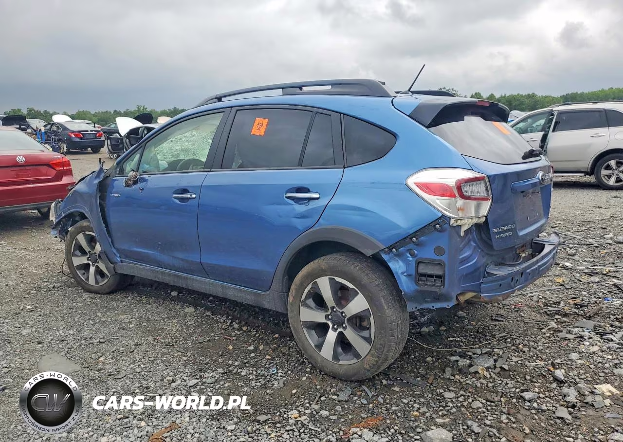 2015 Subaru Xv Crosstrek 2.0I Hybrid VIN:JF2GPBCC9FH289371 - 2