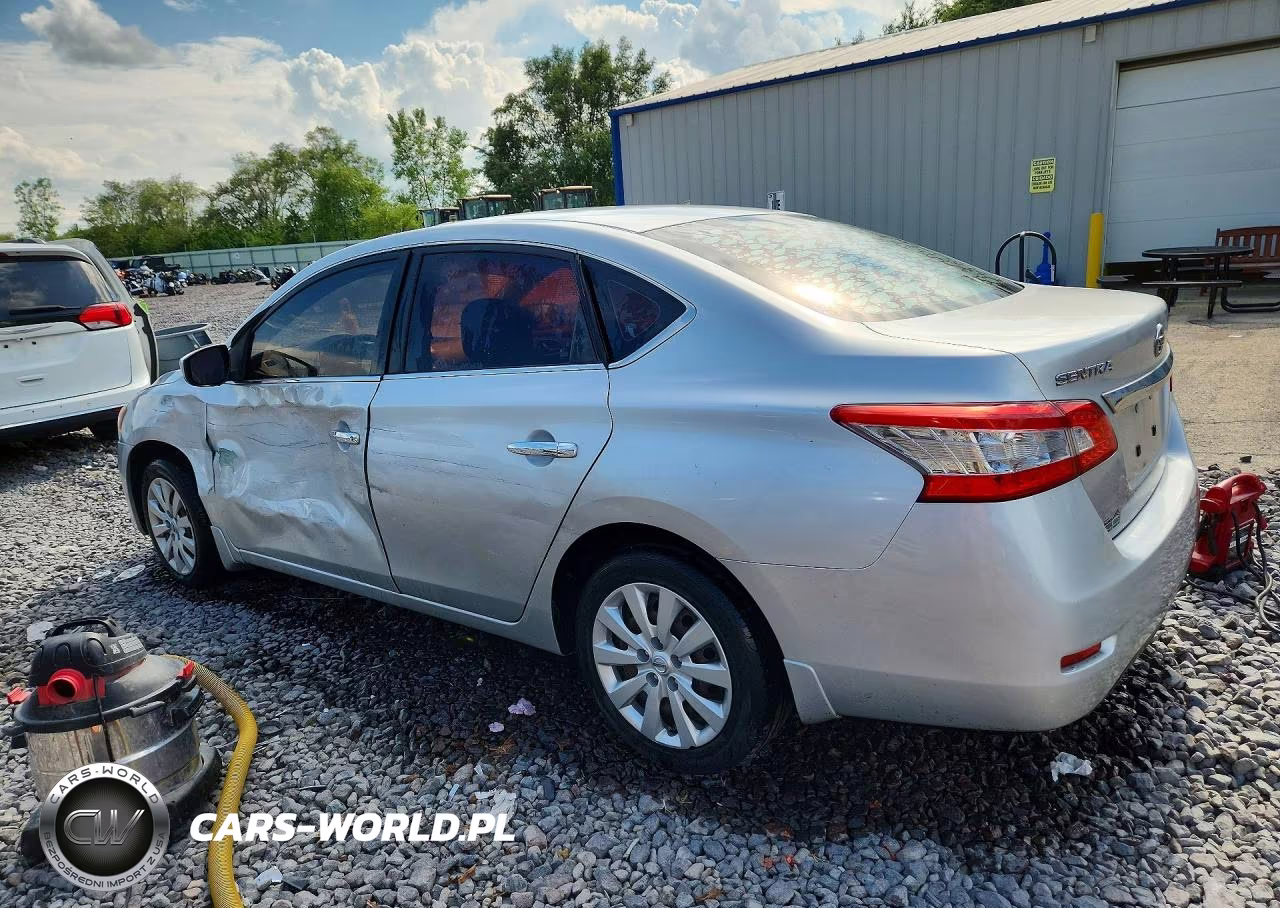 2015 Nissan Sentra S VIN:3N1AB7APXFY285584 - 2