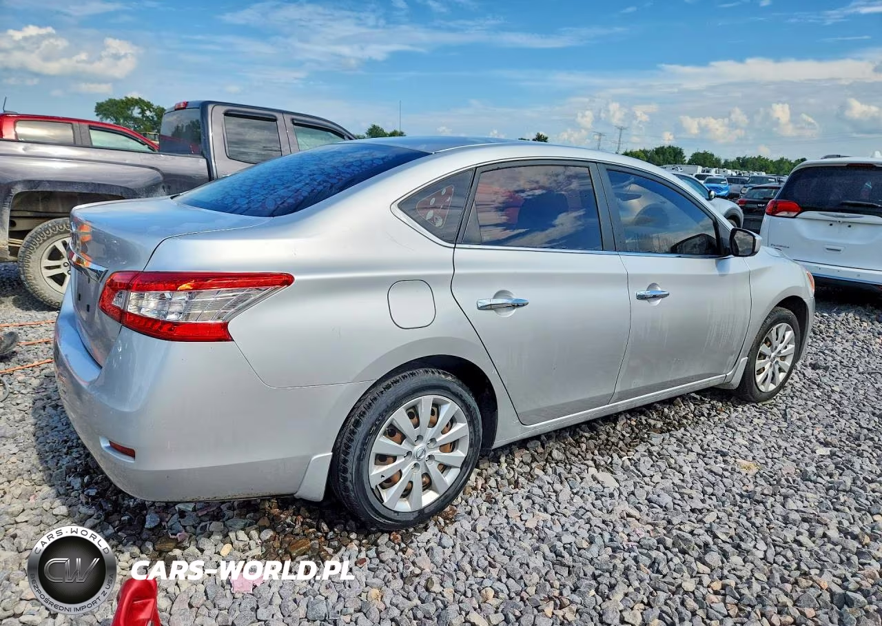 2015 Nissan Sentra S VIN:3N1AB7APXFY285584 - 3