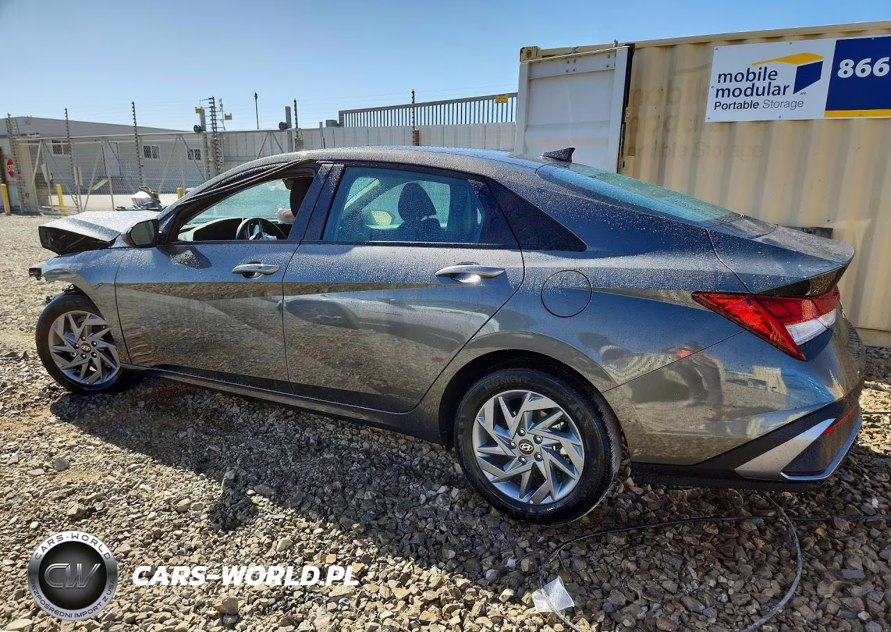 2026 Hyundai Elantra Hybrid Blue VIN:KMHLM4DJ3TU205302 - 2