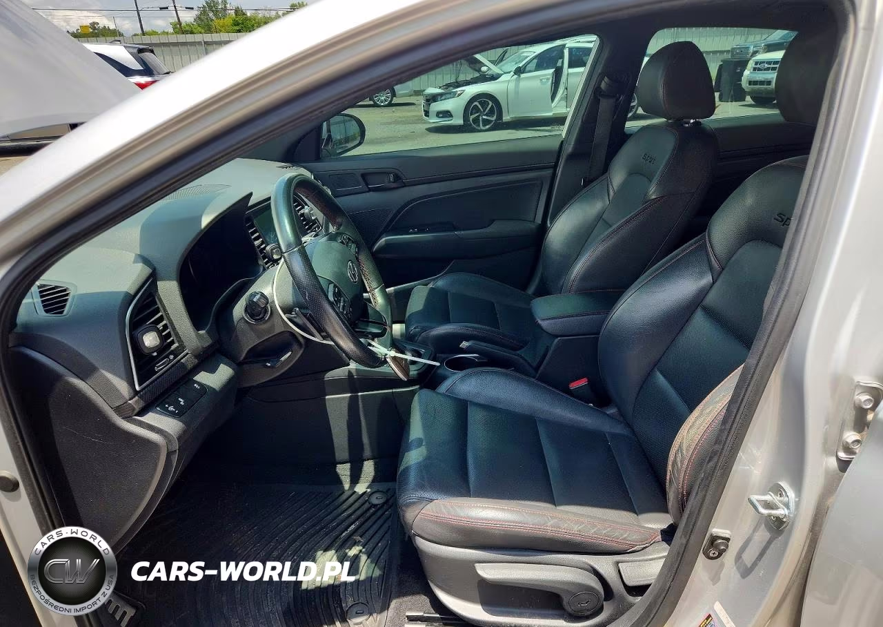 2018 Hyundai Elantra Sport VIN:KMHD04LB2JU485012 - 7