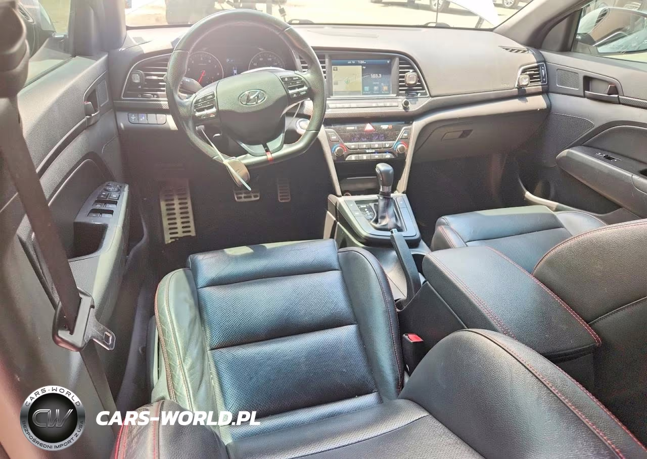 2018 Hyundai Elantra Sport VIN:KMHD04LB2JU485012 - 8