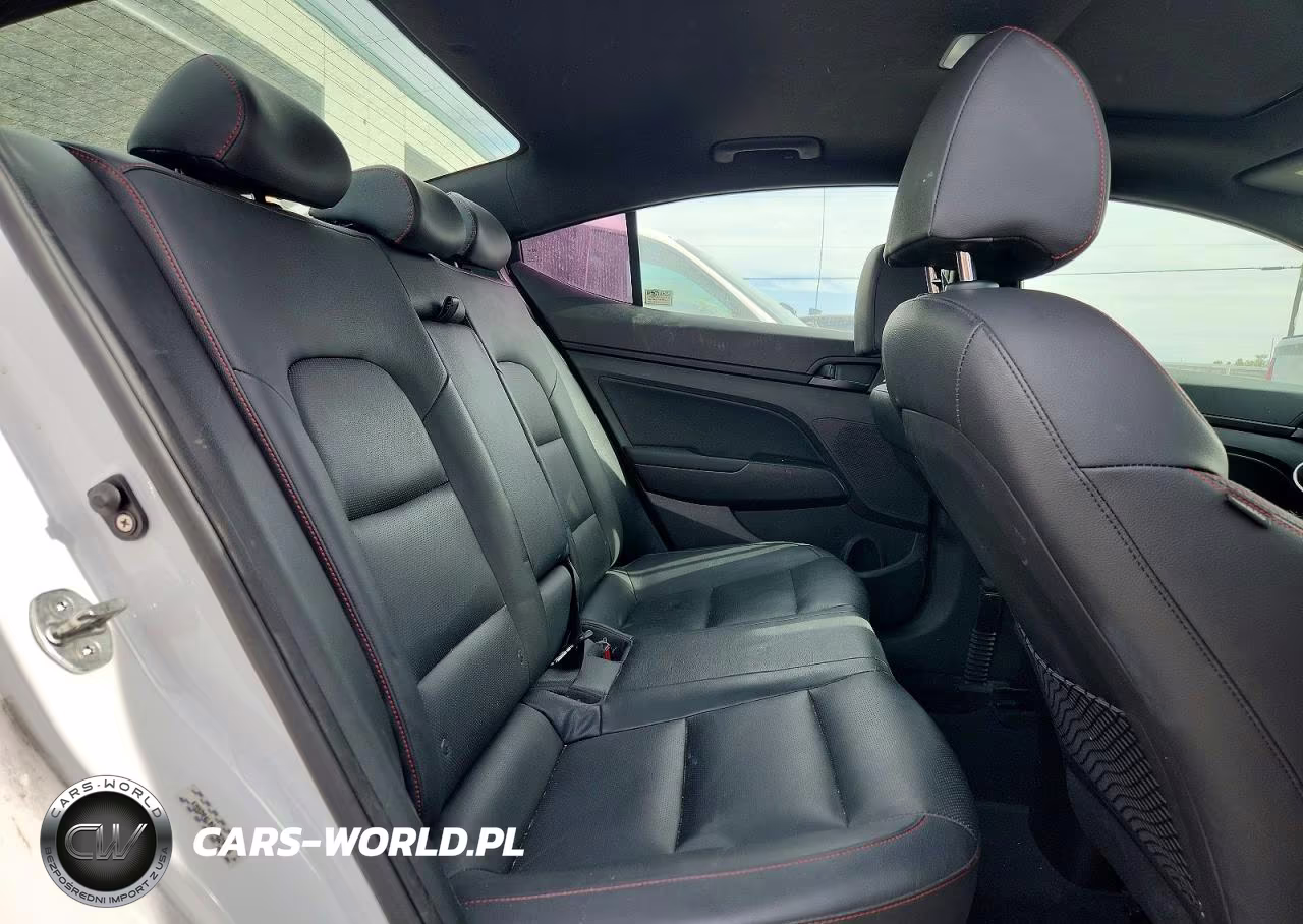 2019 Hyundai Elantra Sport VIN:KMHD04LB6KU829006 - 10
