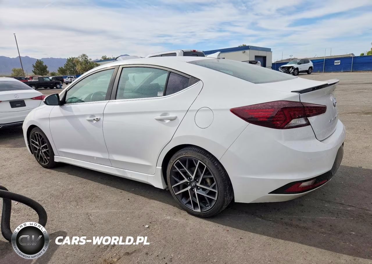 2019 Hyundai Elantra Sport VIN:KMHD04LB6KU829006 - 2