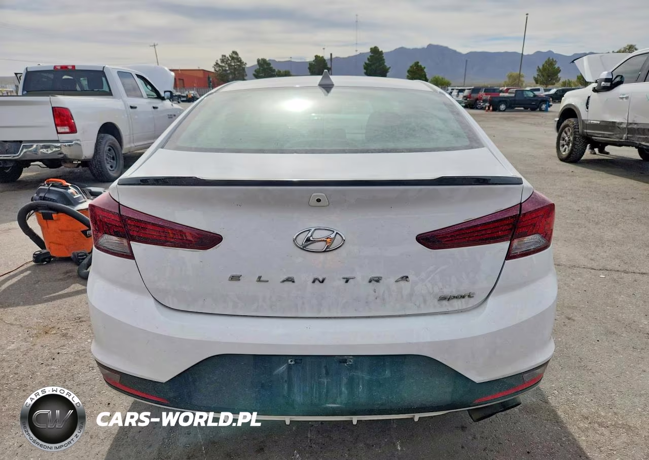 2019 Hyundai Elantra Sport VIN:KMHD04LB6KU829006 - 6