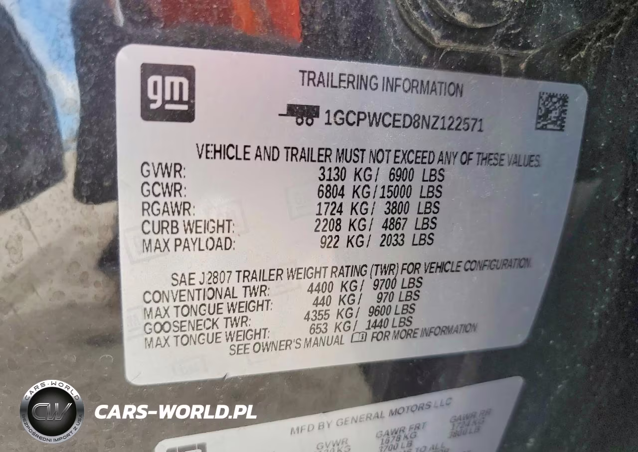 2022 Chevrolet Silverado Ltd C1500 Lt VIN:1GCPWCED8NZ122571 - 13