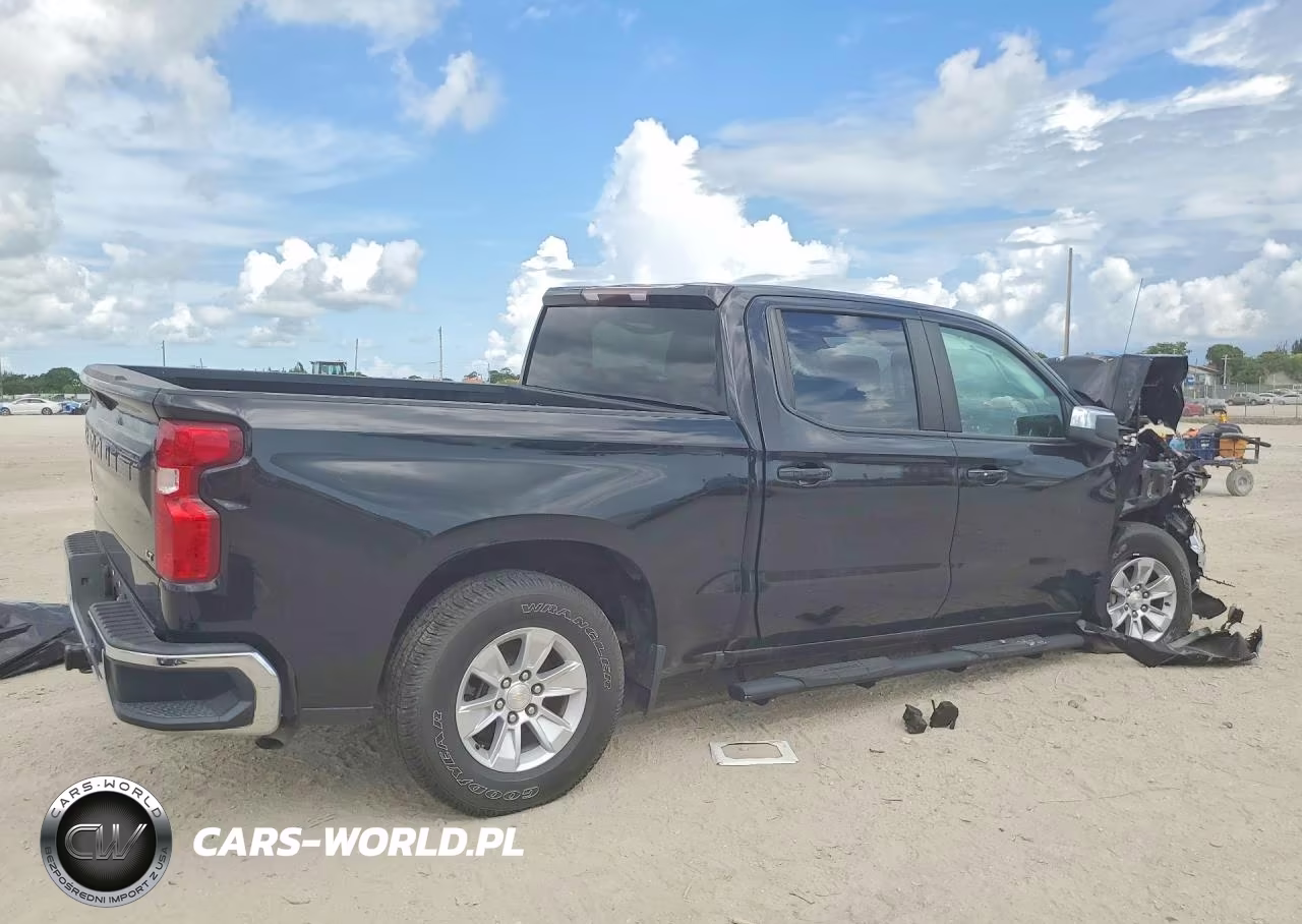 2022 Chevrolet Silverado Ltd C1500 Lt VIN:1GCPWCED8NZ122571 - 3