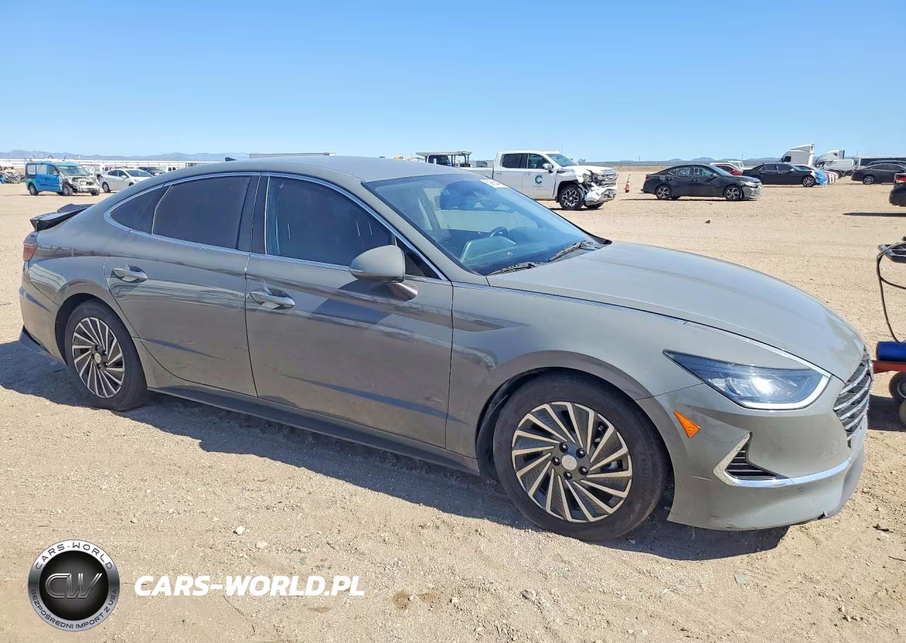 2021 Hyundai Sonata Hybrid Sel VIN:KMHL34JJ6MA020249 - 4