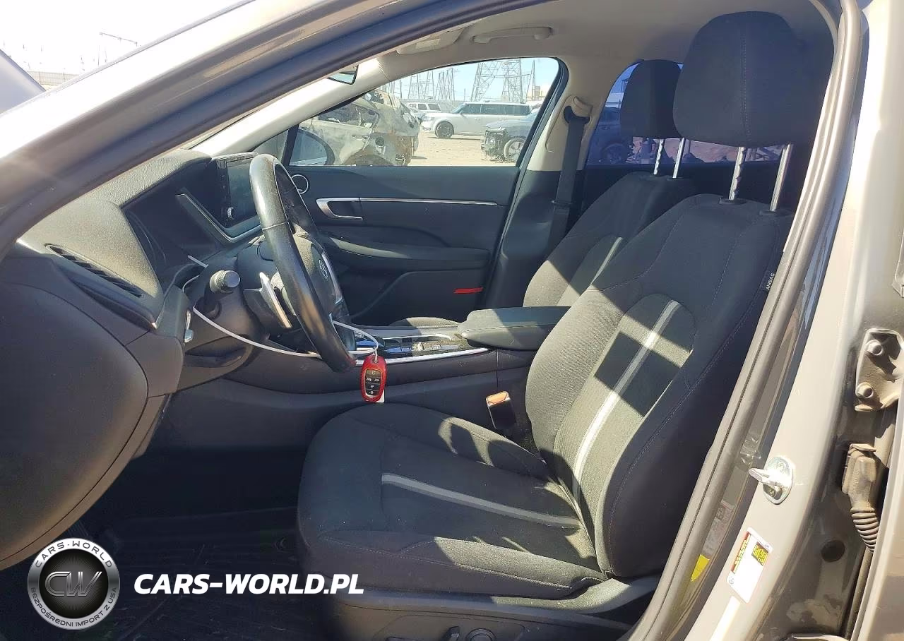 2021 Hyundai Sonata Hybrid Sel VIN:KMHL34JJ6MA020249 - 7