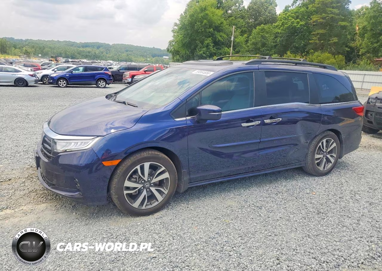 2023 Honda Odyssey Touring VIN:5FNRL6H88PB030824 - 1