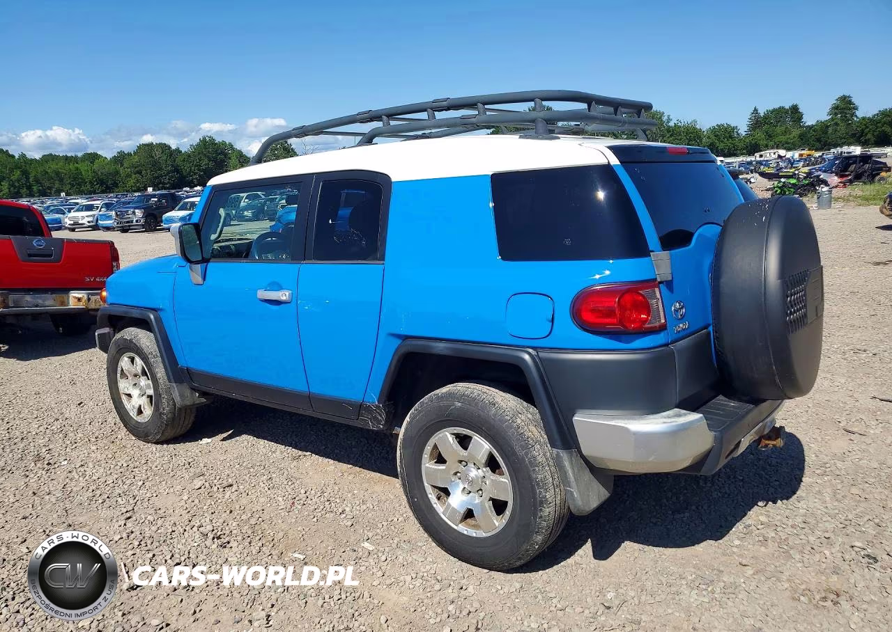 2007 Toyota Fj Cruiser Base VIN:JTEBU11F070018879 - 2
