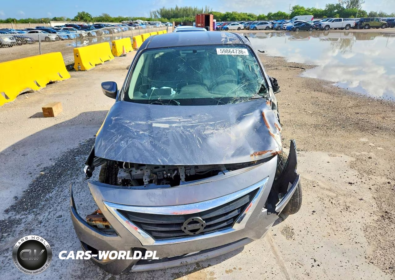 2019 Nissan Versa Sv VIN:3N1CN7AP6KL867723 - 5