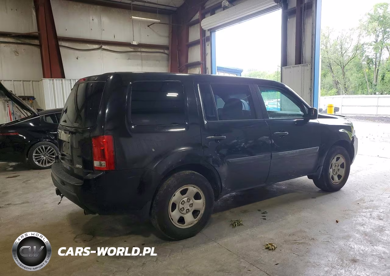 2011 Honda Pilot Lx VIN:5FNYF4H26BB090354 - 3