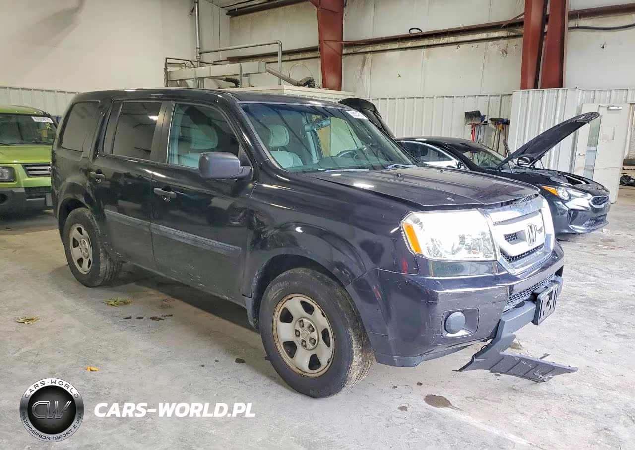 2011 Honda Pilot Lx VIN:5FNYF4H26BB090354 - 4