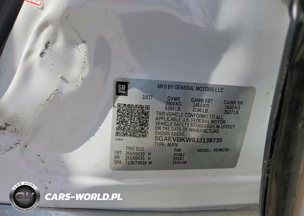 2018 Buick Enclave Premium VIN:5GAEVBKW9JJ138735 - 13