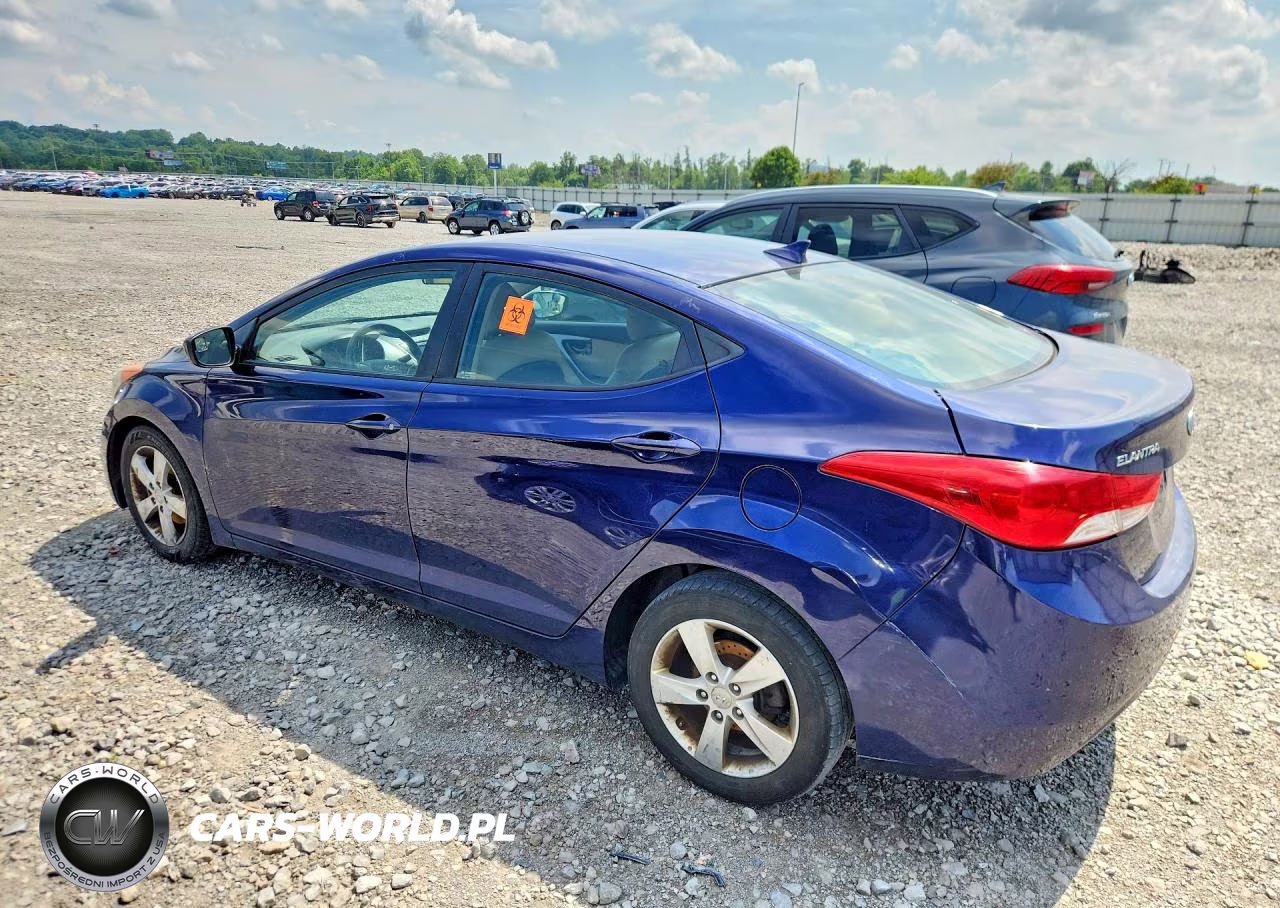 2013 Hyundai Elantra Gls VIN:5NPDH4AE2DH370290 - 2