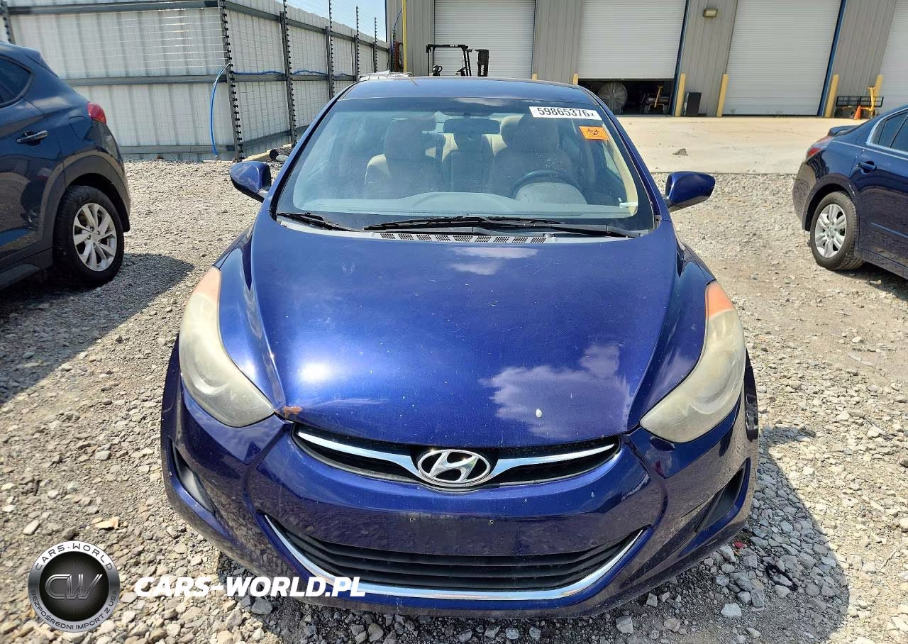 2013 Hyundai Elantra Gls VIN:5NPDH4AE2DH370290 - 5