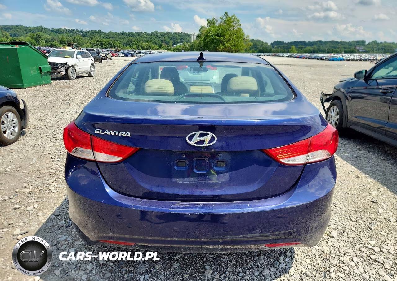 2013 Hyundai Elantra Gls VIN:5NPDH4AE2DH370290 - 6
