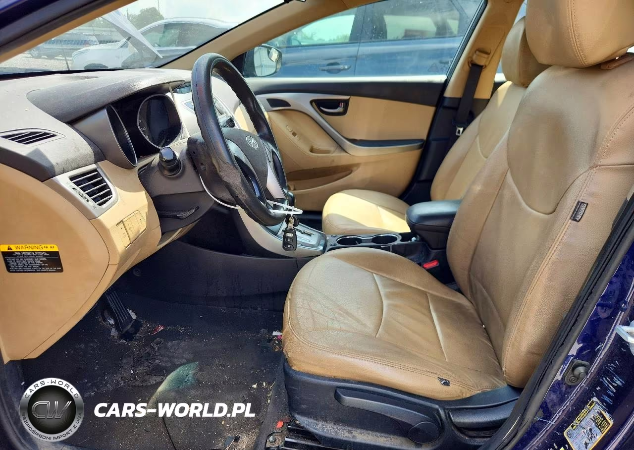 2013 Hyundai Elantra Gls VIN:5NPDH4AE2DH370290 - 7