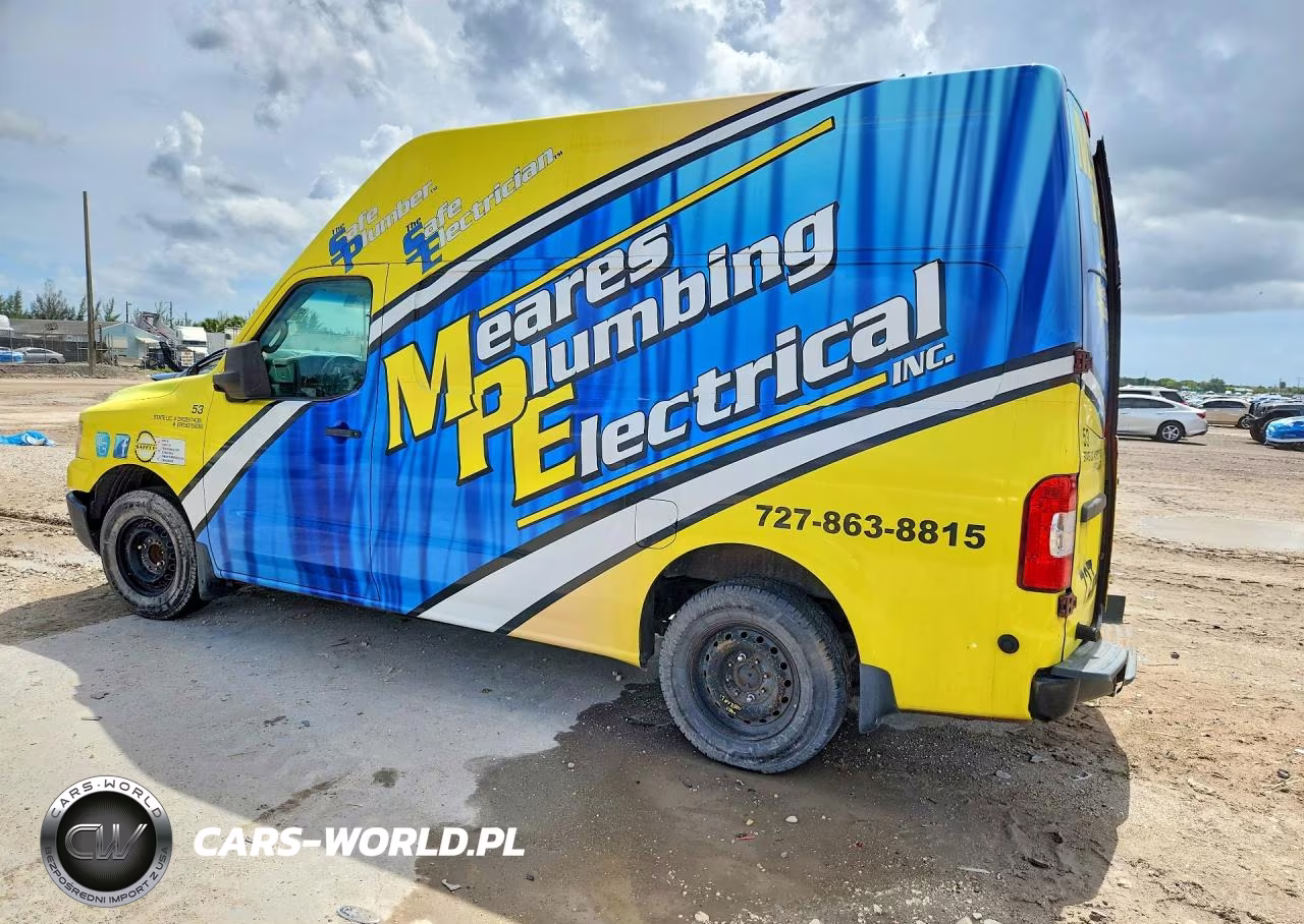 2012 Nissan Nv 2500 VIN:1N6BF0LY3CN118900 - 2