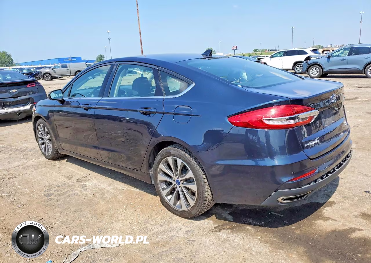 2020 Ford Fusion Se VIN:3FA6P0T99LR198443 - 2