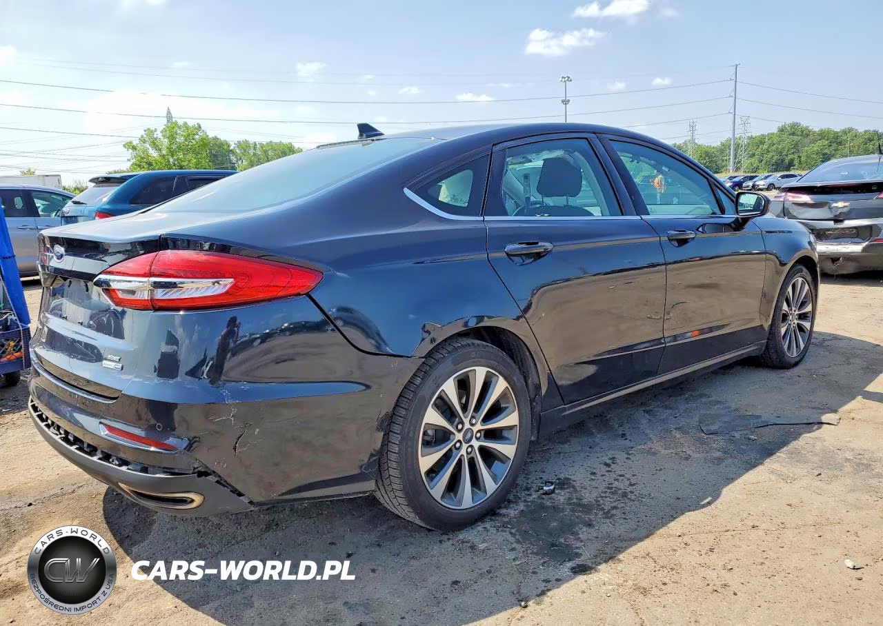 2020 Ford Fusion Se VIN:3FA6P0T99LR198443 - 3
