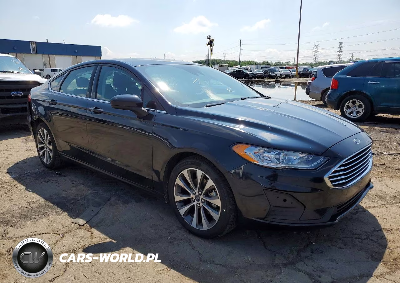 2020 Ford Fusion Se VIN:3FA6P0T99LR198443 - 4