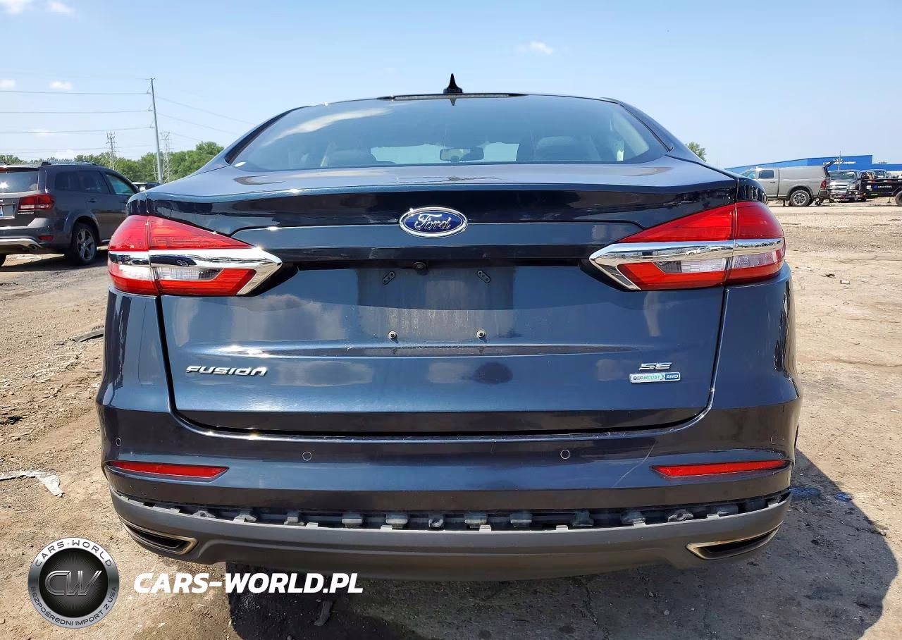 2020 Ford Fusion Se VIN:3FA6P0T99LR198443 - 6