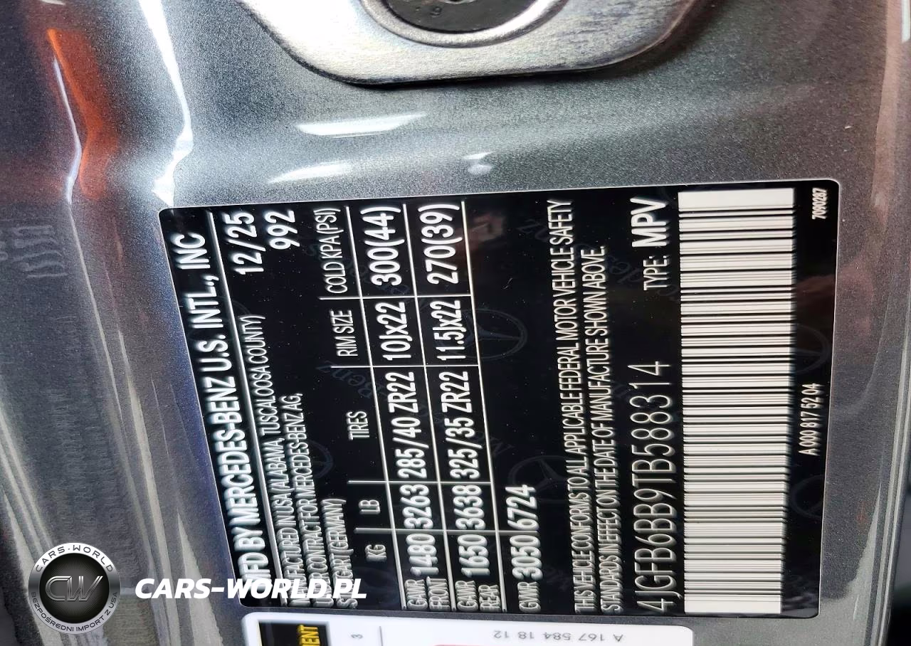 2026 Mercedes-Benz Gle Amg 53 4Matic VIN:4JGFB6BB9TB588314 - 13