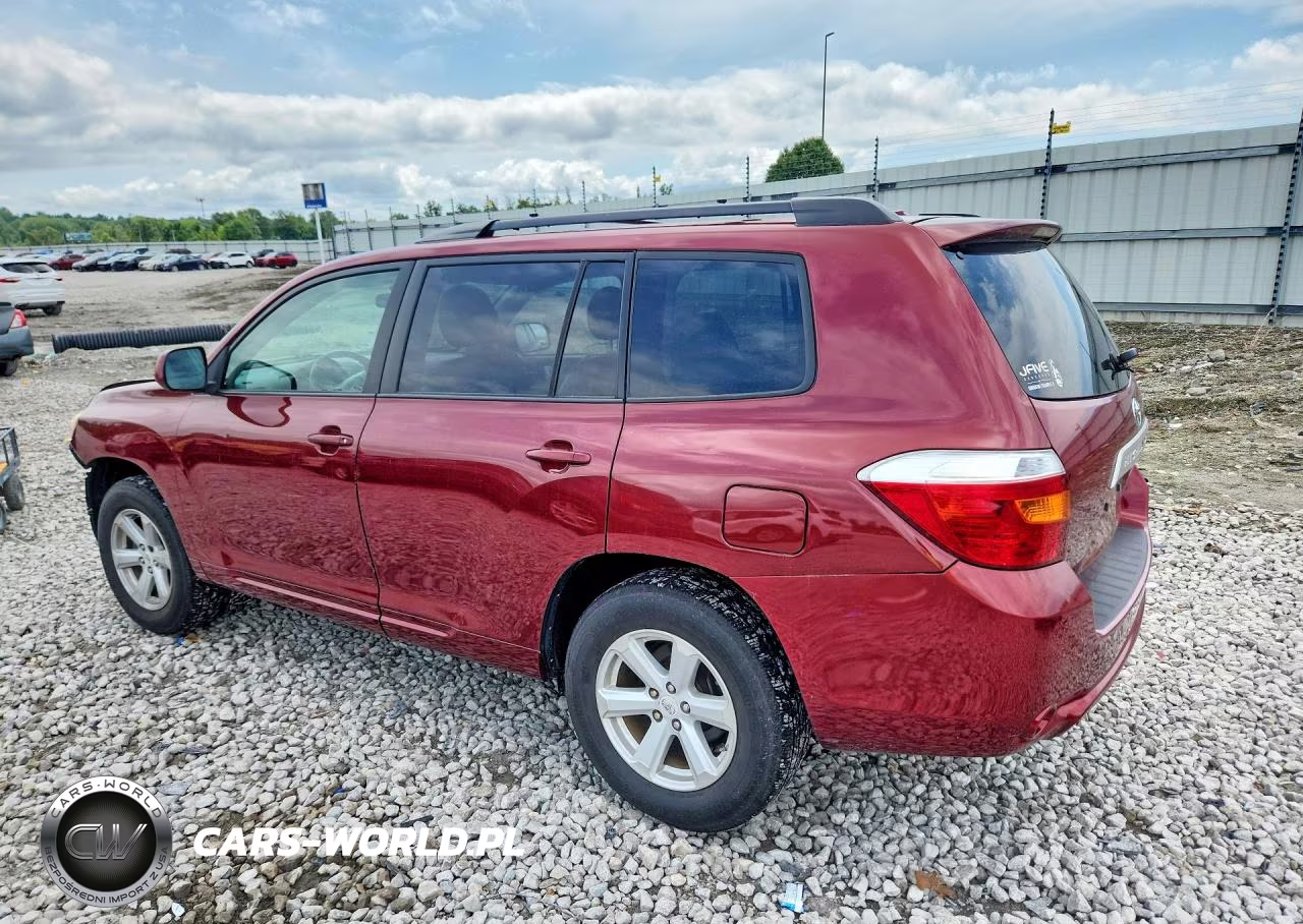 2010 Toyota Highlander Se VIN:5TDKK3EH0AS020623 - 2
