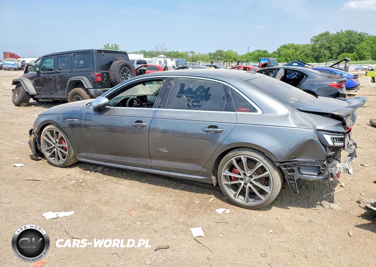 2018 Audi S4 Premium Plus VIN:WAUB4AF40JA134724 - 2