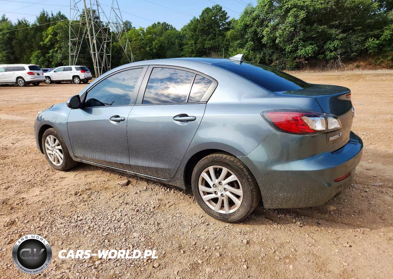 2012 Mazda 3 I VIN:JM1BL1W74C1667842 - 2