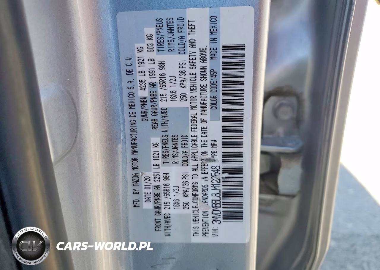 2020 Mazda Cx-30 VIN:3MVDMBBL8LM122548 - 13