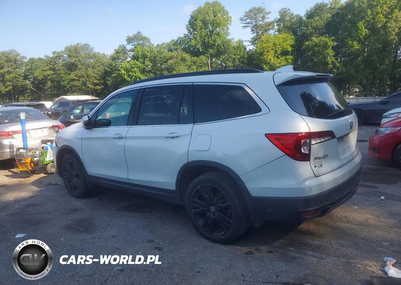 2021 Honda Pilot Se VIN:5FNYF5H23MB029326 - 2