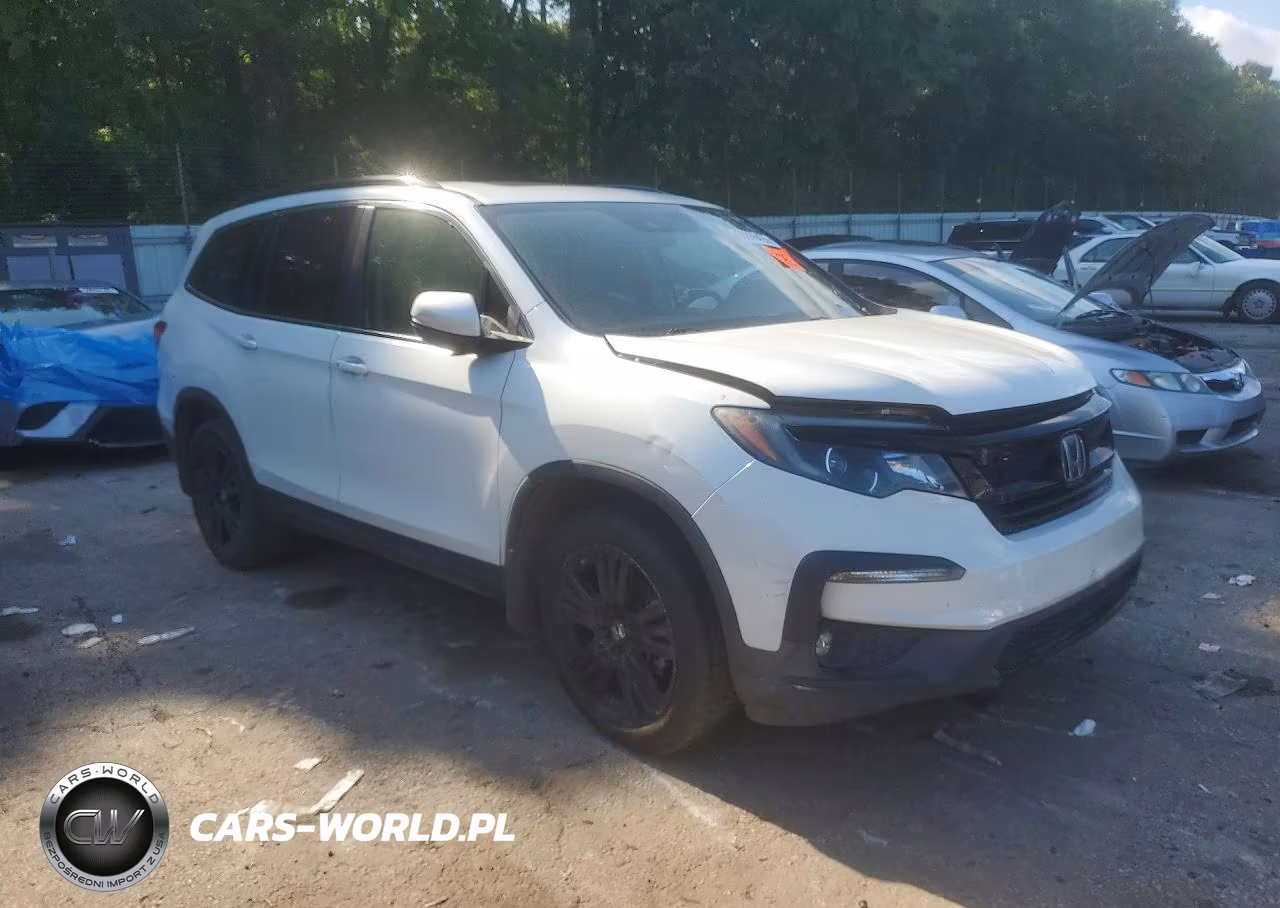 2021 Honda Pilot Se VIN:5FNYF5H23MB029326 - 4