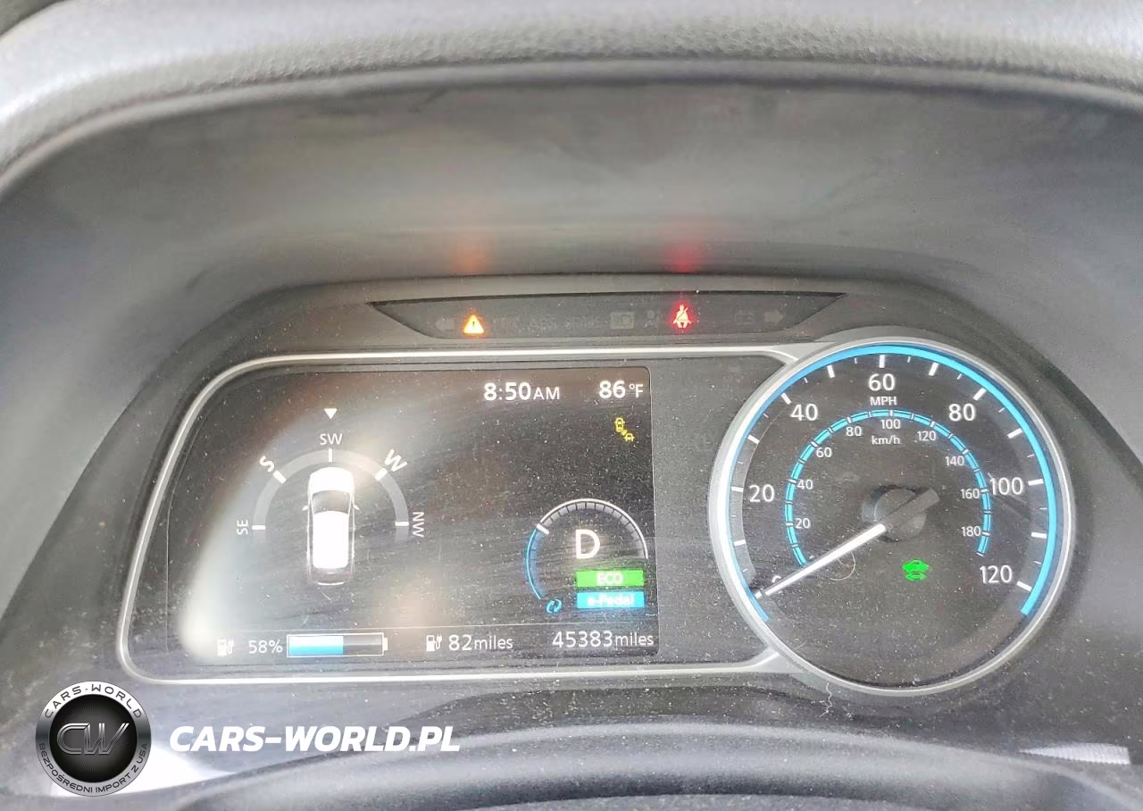 2019 Nissan Leaf Sl VIN:1N4AZ1CP7KC303163 - 9