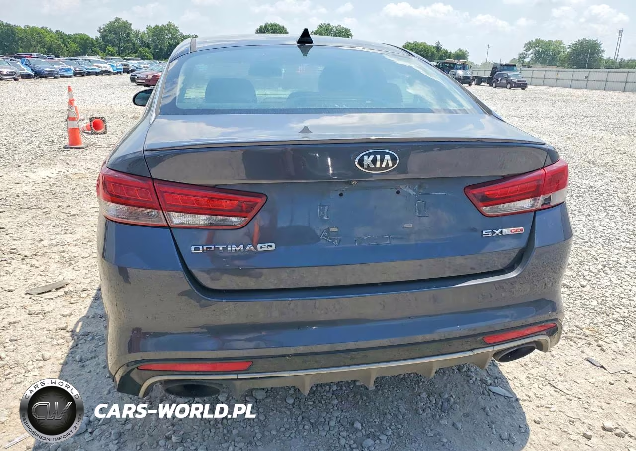 2016 Kia Optima Sx VIN:5XXGW4L28GG090704 - 6