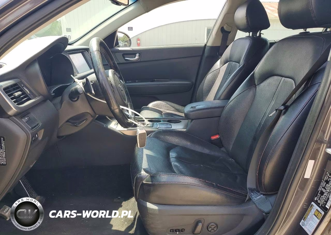 2016 Kia Optima Sx VIN:5XXGW4L28GG090704 - 7